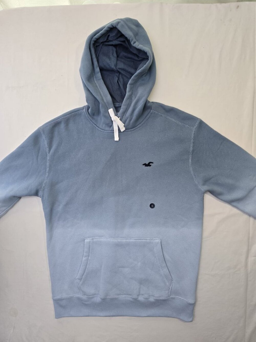 NWT Hollister Co. Blue Pullover Hoodie – Size L